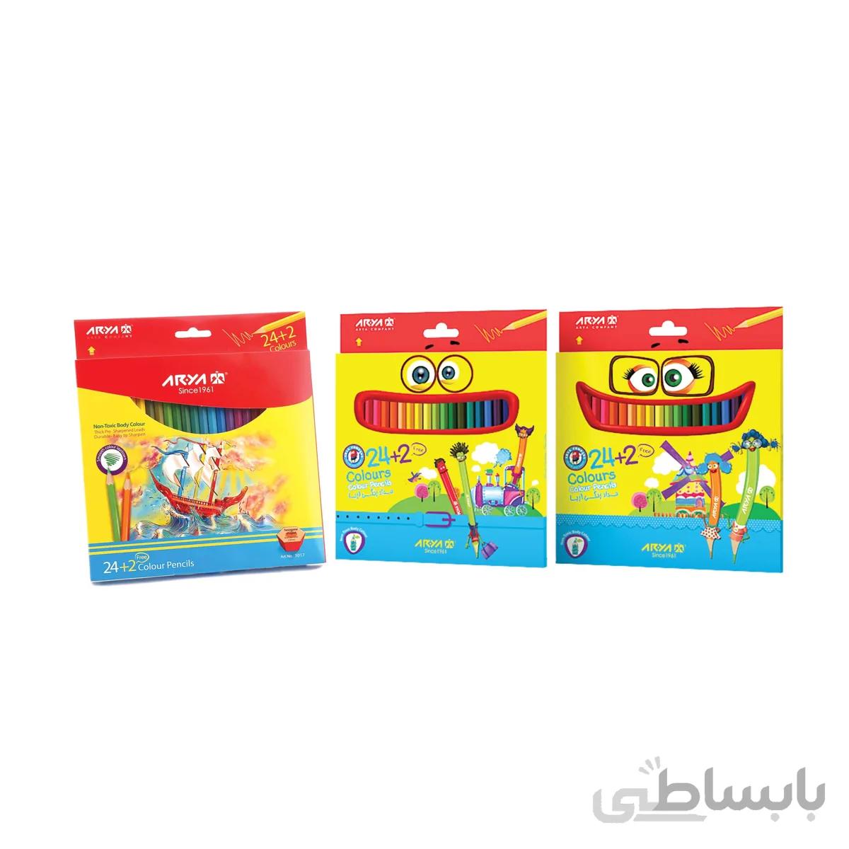 مداد رنگی ۲۴+۲