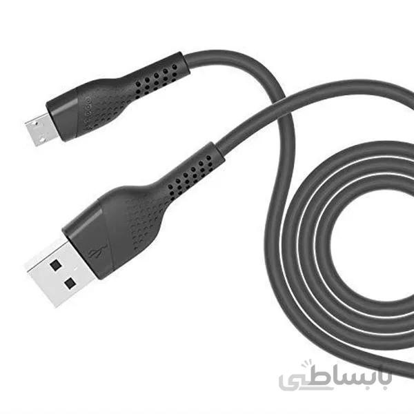 کابل یو اس بی- پرودو- 2.4 متر -Porodo PVC Micro USB Cable 2.4m - Black