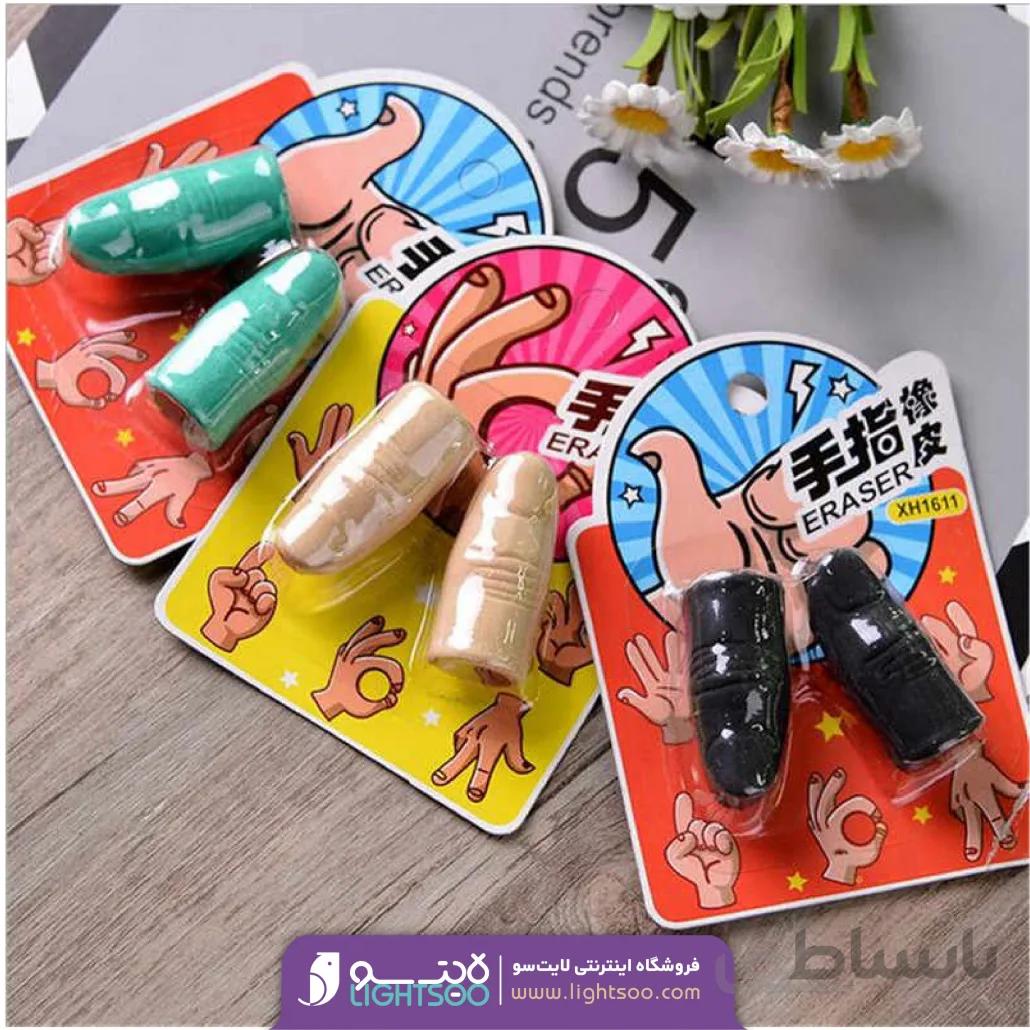 پاکن طرح انگشت دست