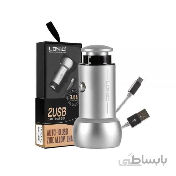 شارژر فندکی خودرو اورجینال الدینیو مدل C401 ا LDINIO Original Car Charger Model C401