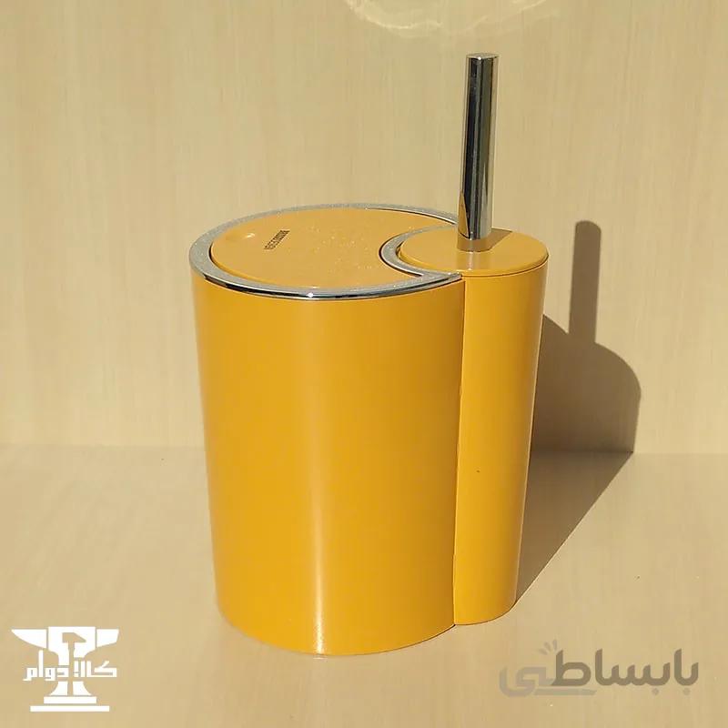 سطل و برس نسکافه ای دستشویی مدل برزیل | برند بریسو دیزاین