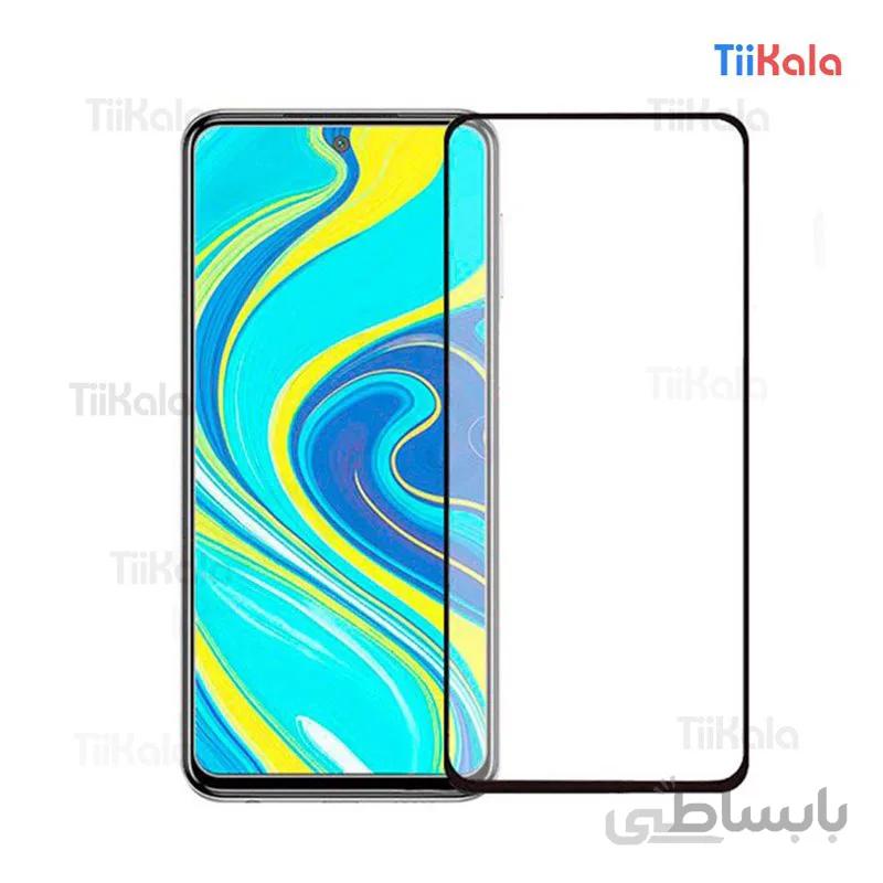 محافظ تمام صفحه شیشه ای مدل 9D مناسب برای شیائومی Note 9s