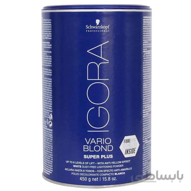 پودر دکلره حرفه ای ایگورا IGORA محصول شرکت Schwarzkopf آلمان 450 گرم