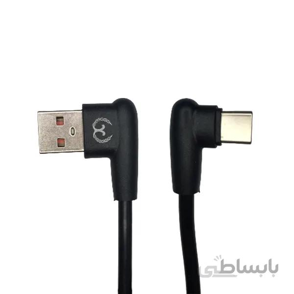 کابل تبدیل USB به USB-C یوشیتا مدل YC04 کد 763 طول ۱ متر