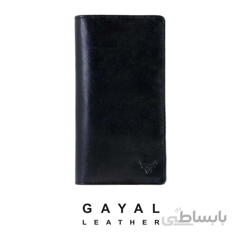 کیف پول چرم گَیال W20 مشکی