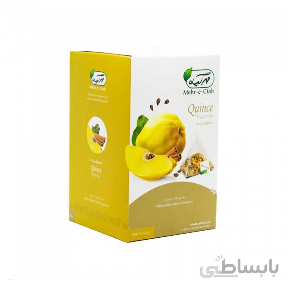دمنوش میوه ایی به مهرگیاه 18 عددی ا fruit mix mehr giah 18tea bags