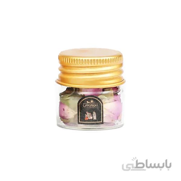 گل محمدی شیشه ای 2 گرمی