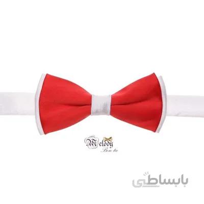 پاپیون سری نینو - بچگانه (قرمز مات و سفید)