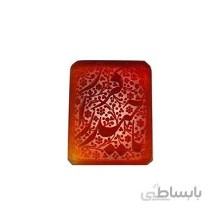 نگین عقیق خطی یا حیدر کرار کد 3270 ا قیمت به شرط خرید تیمی