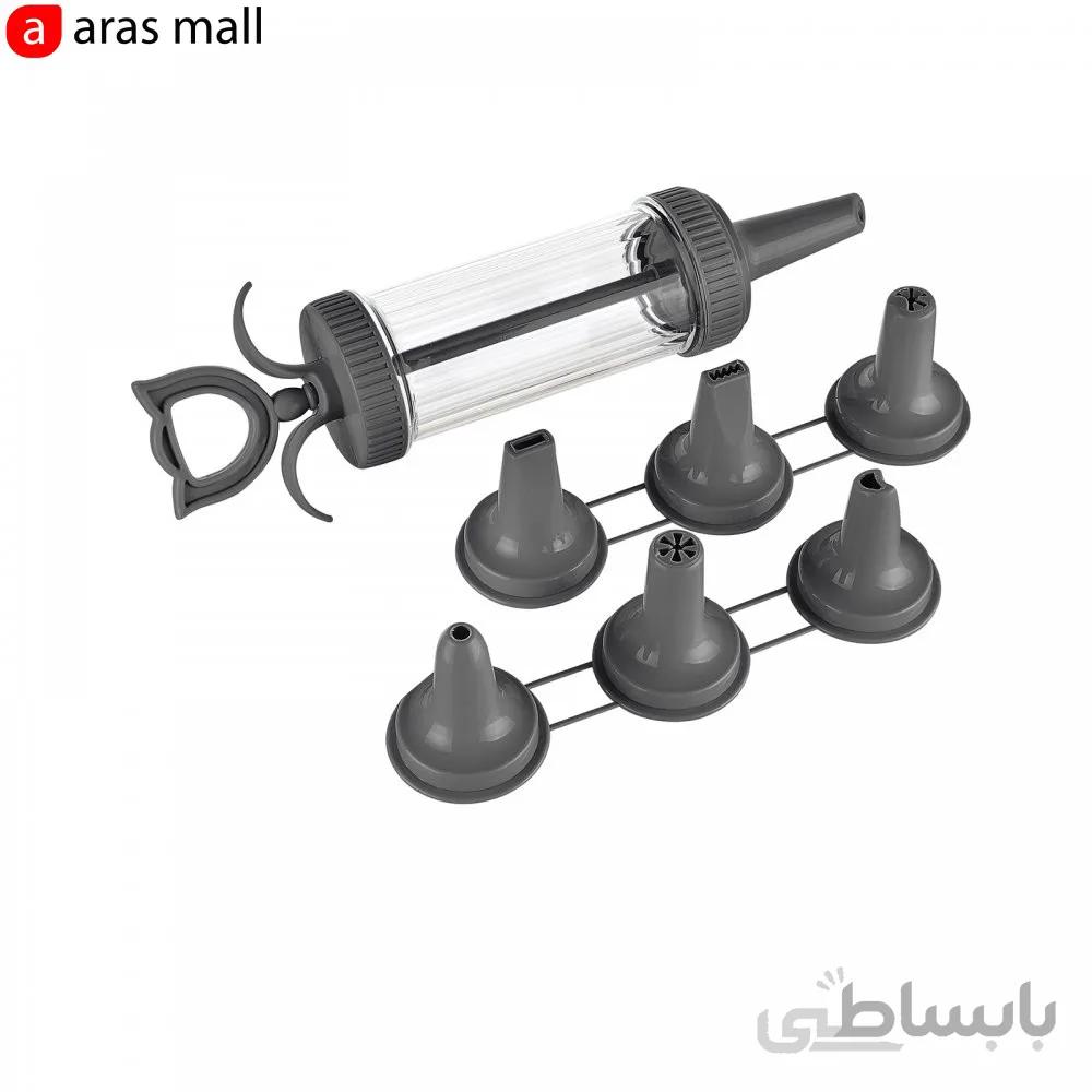 قیف خامه زن باگر مدل BG 248 مجموعه 7 عددی