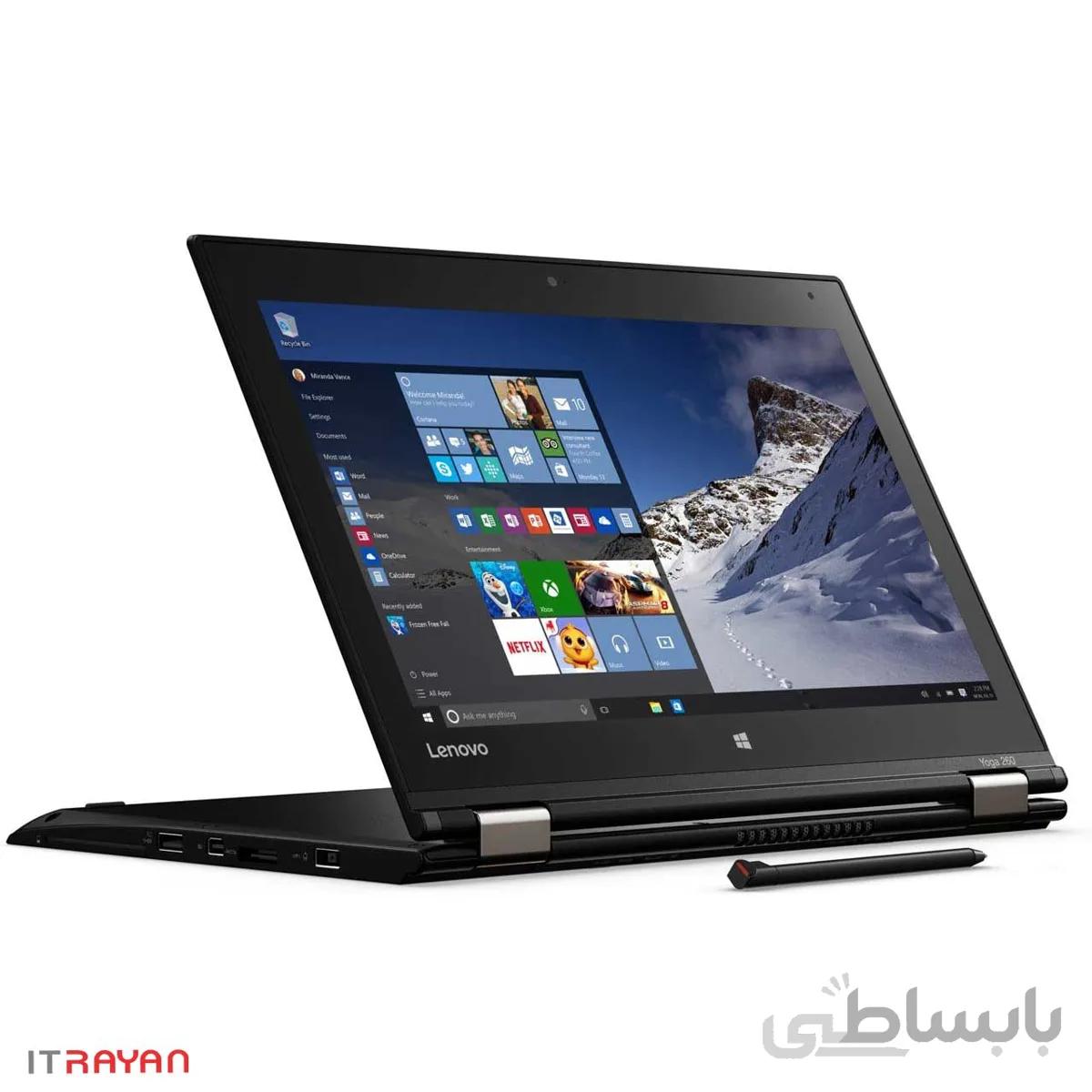 لپتاپ لمسی لنوو یوگا Lenovo Yoga 260 پردازنده i5 نسل ششم