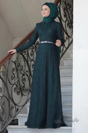 لباس مجلسی زنانه پوشیده از ترکیه برند Ahunisa کد ty93958541