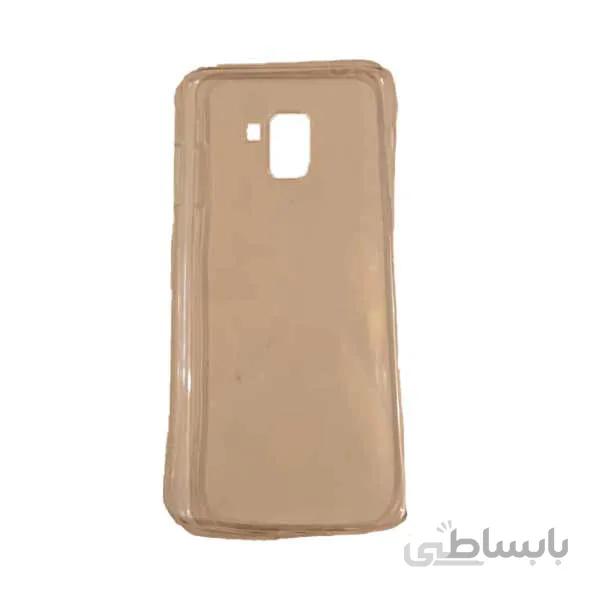 بک کاور سامسونگ a8 plus 2018 ژله ای شفاف