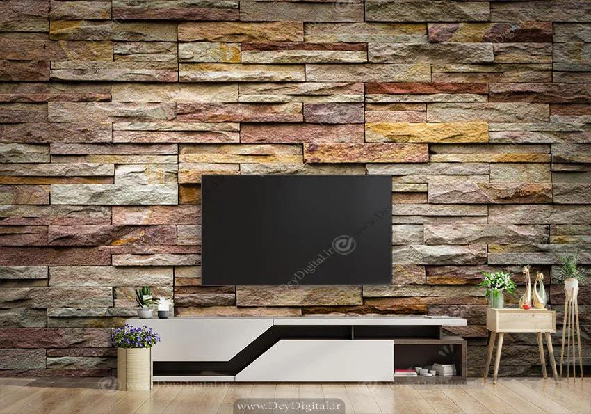 پوستر سه بعدی پشت تلویزیون BA-4427
