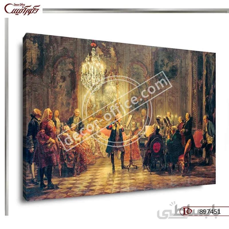 تابلو دکوراتیو کلاسیک 7451 ا Classic decorative painting 7451