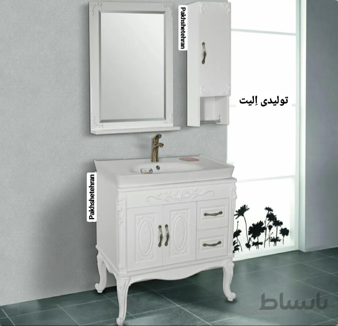 روشویی کابینت دار الگا کلاسیک80 سانت ا روشویی کابینت دار الگا کلاسیک80 سانت
