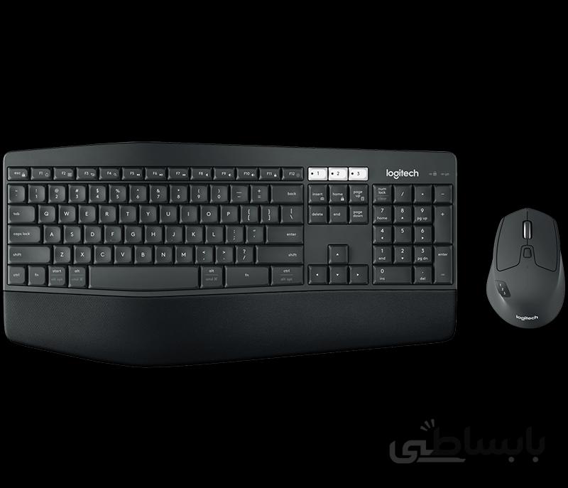 کيبورد و ماوس بي سيم لاجيتک مدل MK850 Performance_UK Layout ا Logitech MK850 Performance_UK Layout Wireless Keyboard and Mouse