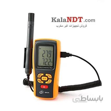رطوبت سنج و دماسنج دیجیتال بنتک مدل GM1361