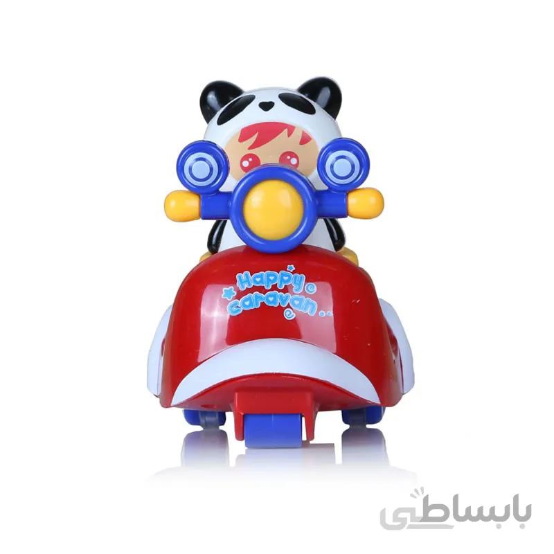 اسباب بازی دخترک وسپا سوار سه رنگ بیبی فورلایف BABY4LIFE