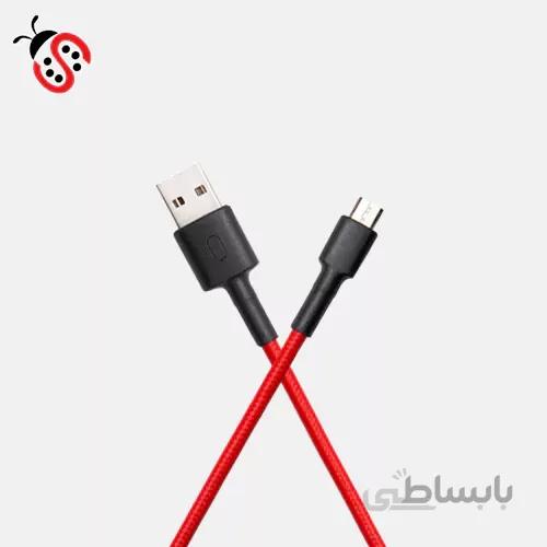 کابل شیائومی 100 سانتی متری Micro USB Braided Kevlar