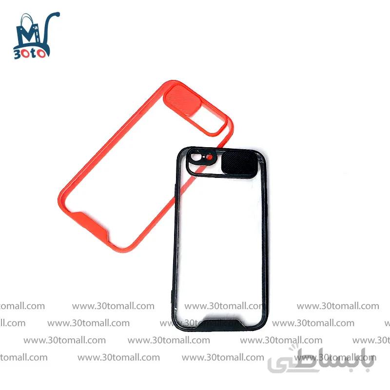 قاب شفاف ضربه گیر و محافظ لنزدار کشویی ایفون 6