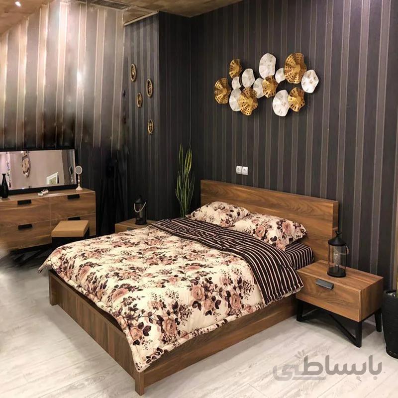 سرویس خواب مدرن دو نفره نابی تک - مدل ملیکا
