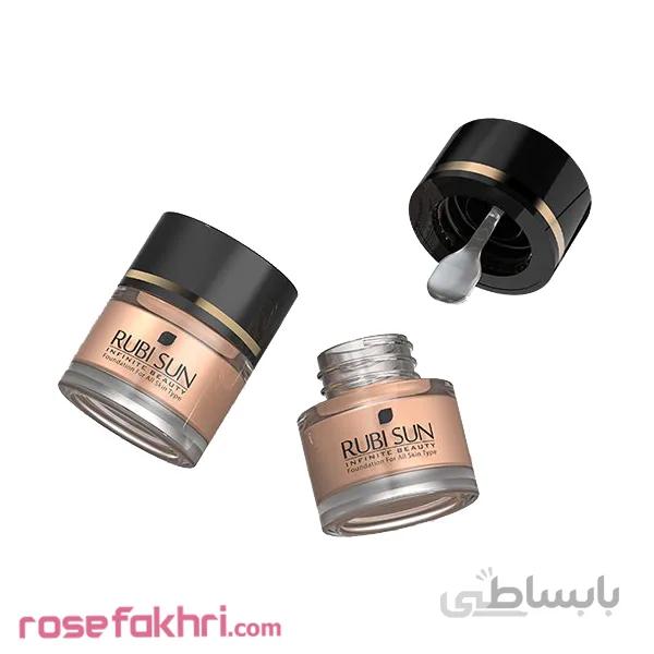 کرم پودر روبی سان مناسب برای انواع پوست دارای SPF 10