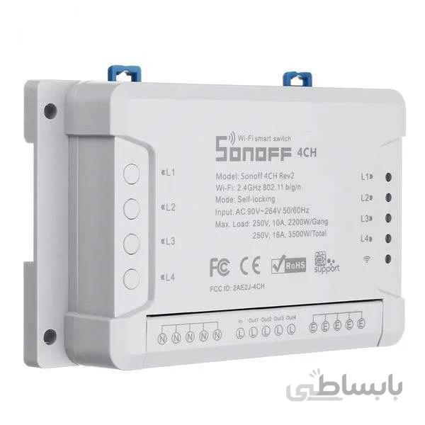 رله سوئیچ 4 کانال SONOFF R2