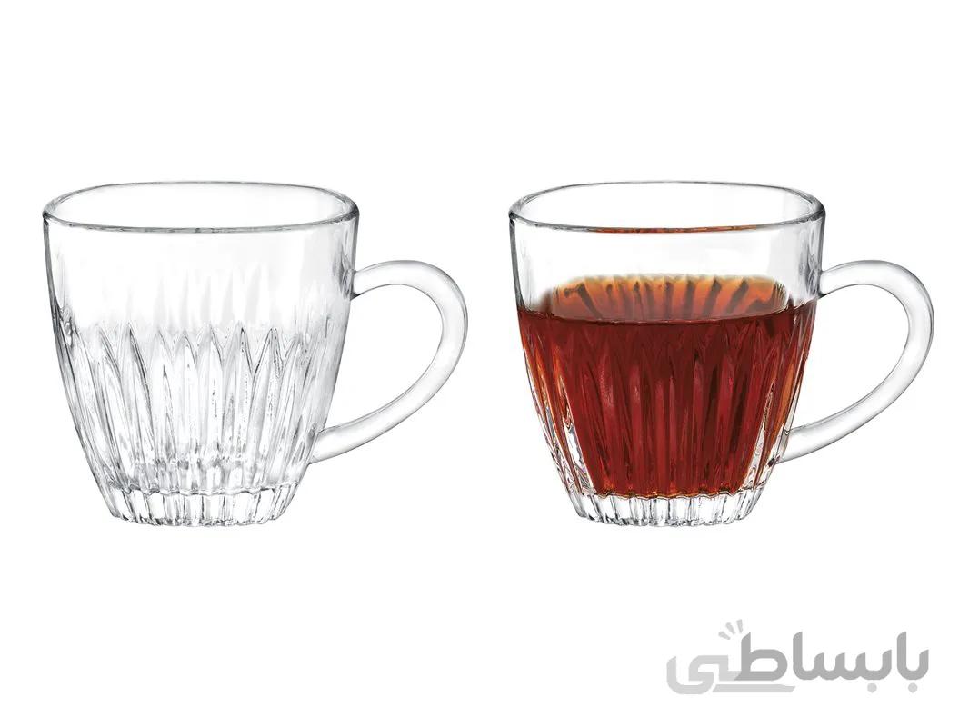 استکان مدل Cavalier بسته 4 عددی مادام کوکو