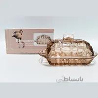 کره خوری درب دار مدل رومنس_لاين صورتی_بلور كاوه