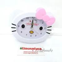 ساعت رومیزی بیضی صورتی(کیتی)