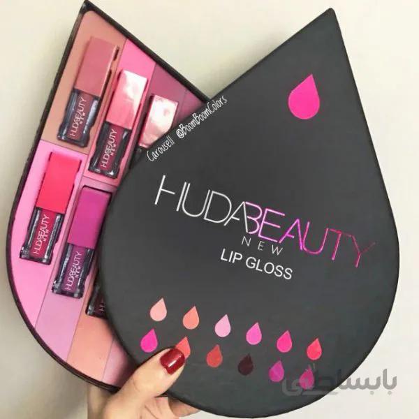 رژلب طرح قطره ای هدی بیوتی hudabeauty