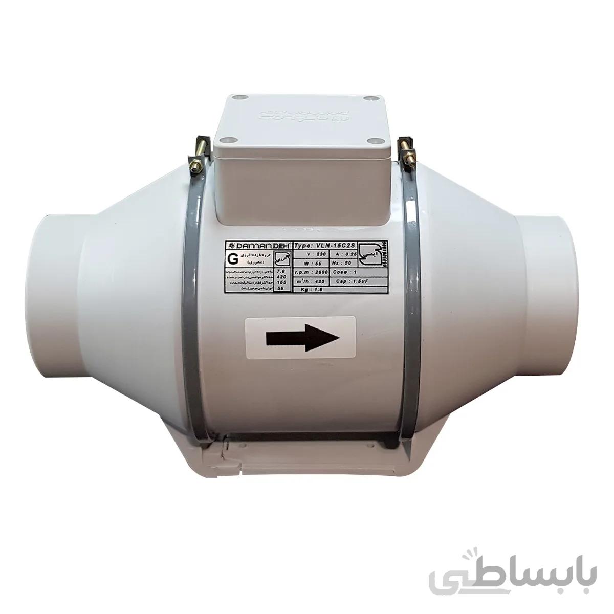 هواکش 15 سانت بین کانالی دمنده VLN-15C2S