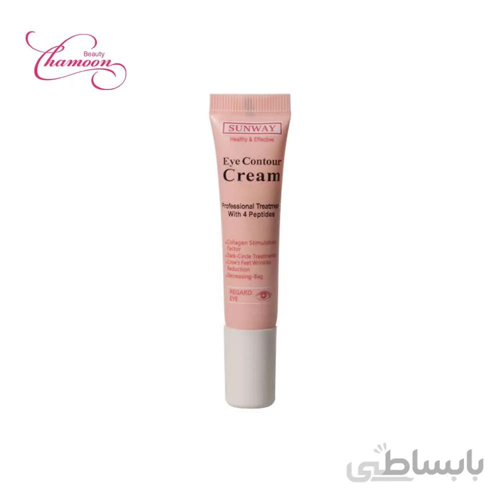 کرم دور چشم سان وی مدل ۴Peptides حجم ۱۵ میلی لیتر