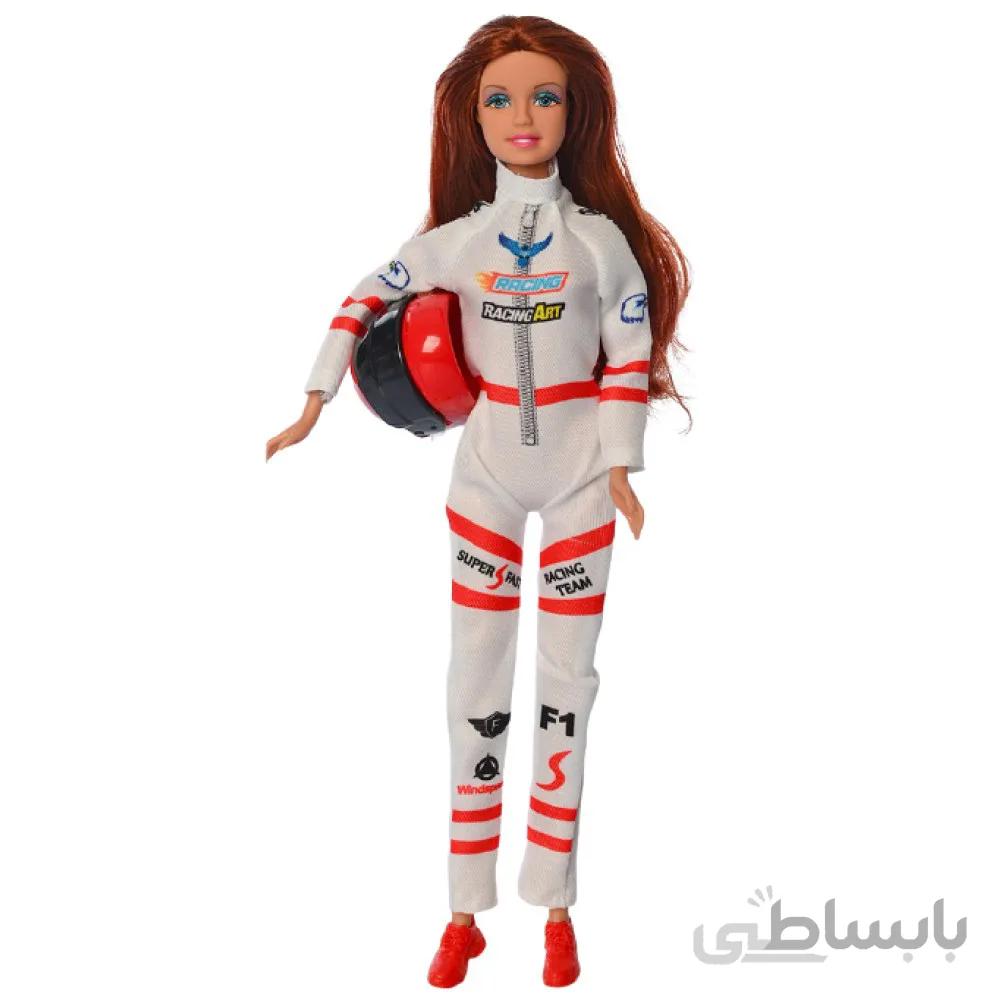 ست اسباب بازی عروسک باربی مفصلی دفا لوسی با لوازم جانبی مدل Barbie Defa Lucy 8462