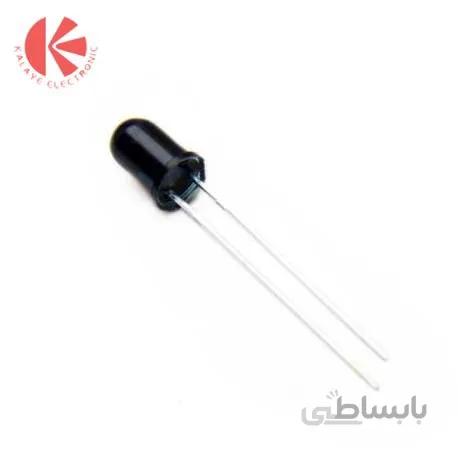دیود گیرنده مادون قرمز قطر 5 میلی متر