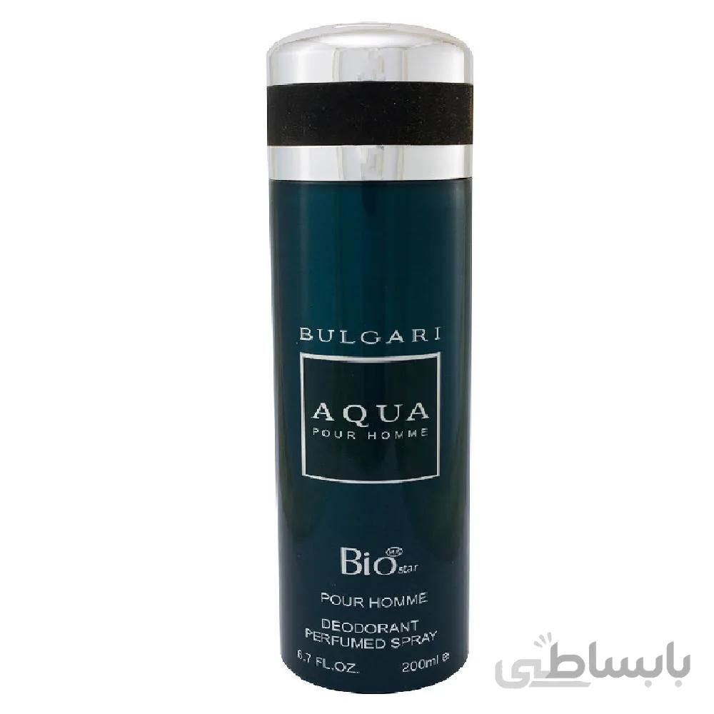 اسپری بدن بیو استار AQVVA BULGARI حجم 200 میلی لیتر