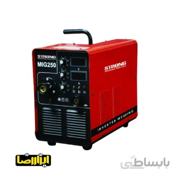 اینورتر جوشکاری دو کاره استرانگ 250 آمپر MIG250-CO2 مدل STG250M