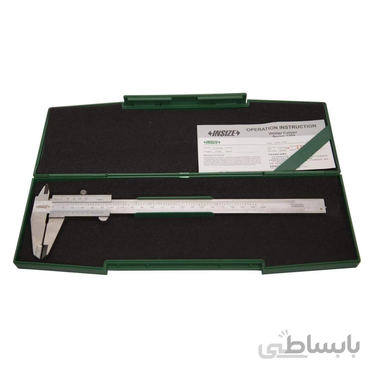 کولیس اینسایز کد 1205.2002S گستره 200-0 میلی متر