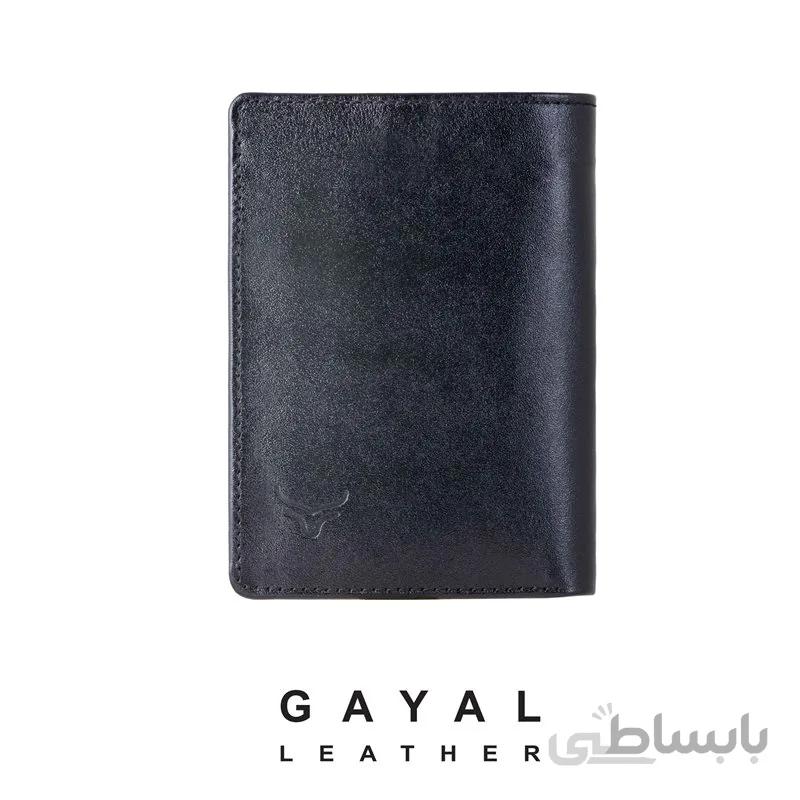 کیف پول جیبی چرم گَیال W205 مشکی