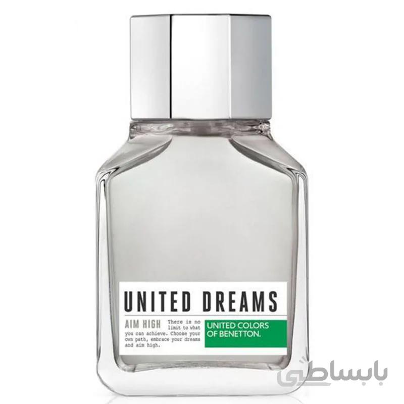 ادو تویلت مردانه بنتون مدل United Dreams Just United حجم 100 میلی لیتر ا Benetton United Dreams Just United Eau De Toilette for Men 100ml