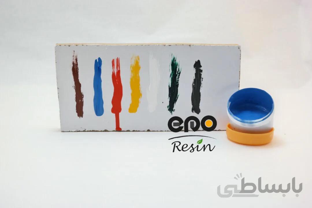 رنگ خمیری آبی