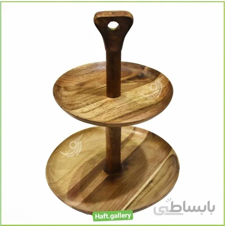 شیرینی خوری دو طبقه چوبی کد ۱۰۱۷۴۶