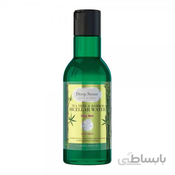مسیلار واتر بامبو پوست چرب دیپ سنس ا Bamboo micellar water 160ml DEEP SENSE