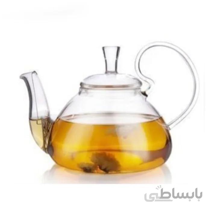 قوری پیرکس مدل دسته اشرافی 600 سی سی