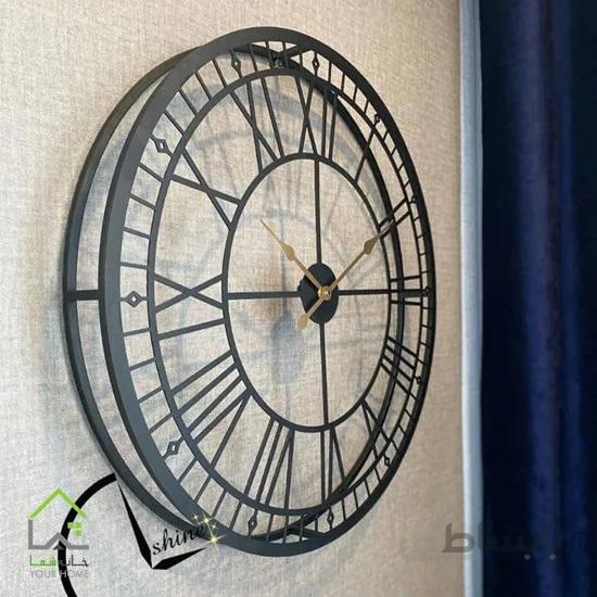 ساعت دیواری فلزی کلاسیک