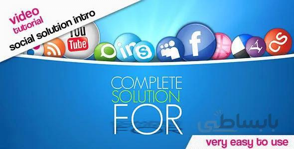 پروژه آماده افترافکت : تیزر تبلیغاتی Bubbles Social Solution Promote 4538957