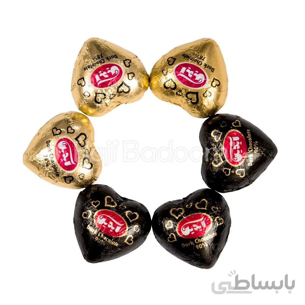 شکلات قلبی جسیکا تلخ آیدین