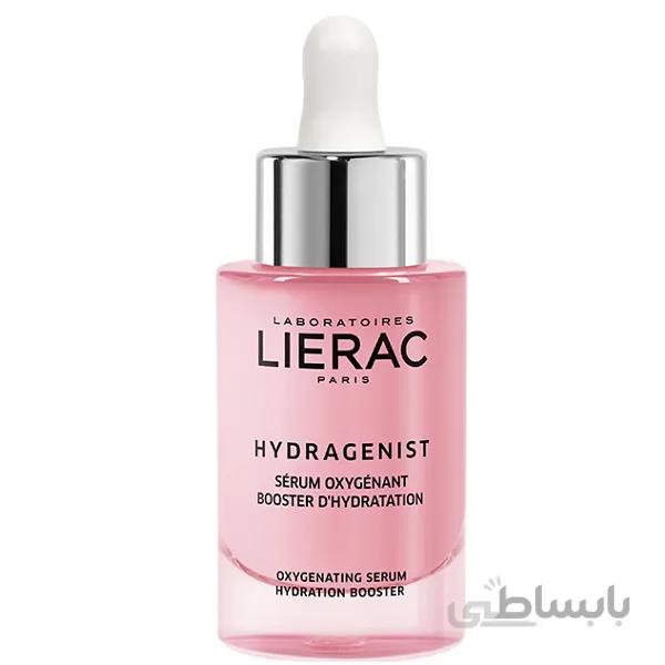 سرم آبرسان و اکسیژن رسان قوی لیراک Lierac مدل هیدراژنیست Hydragenist حجم ۳۰ میل