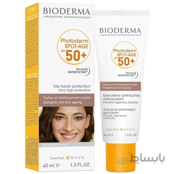 ژل کرم ضد آفتاب فتودرم اسپات ایج +SPF50 بایودرما